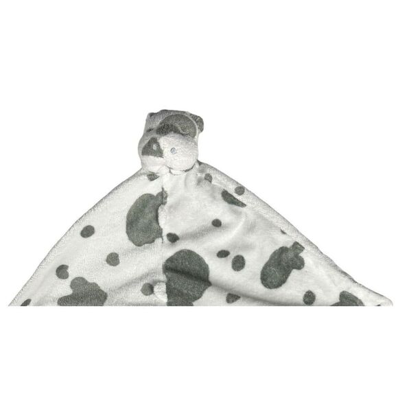 Angel Dear Cow Lovey Security Blanket White Gray Spotted Baby Soother Infant - Picture 2 of 8